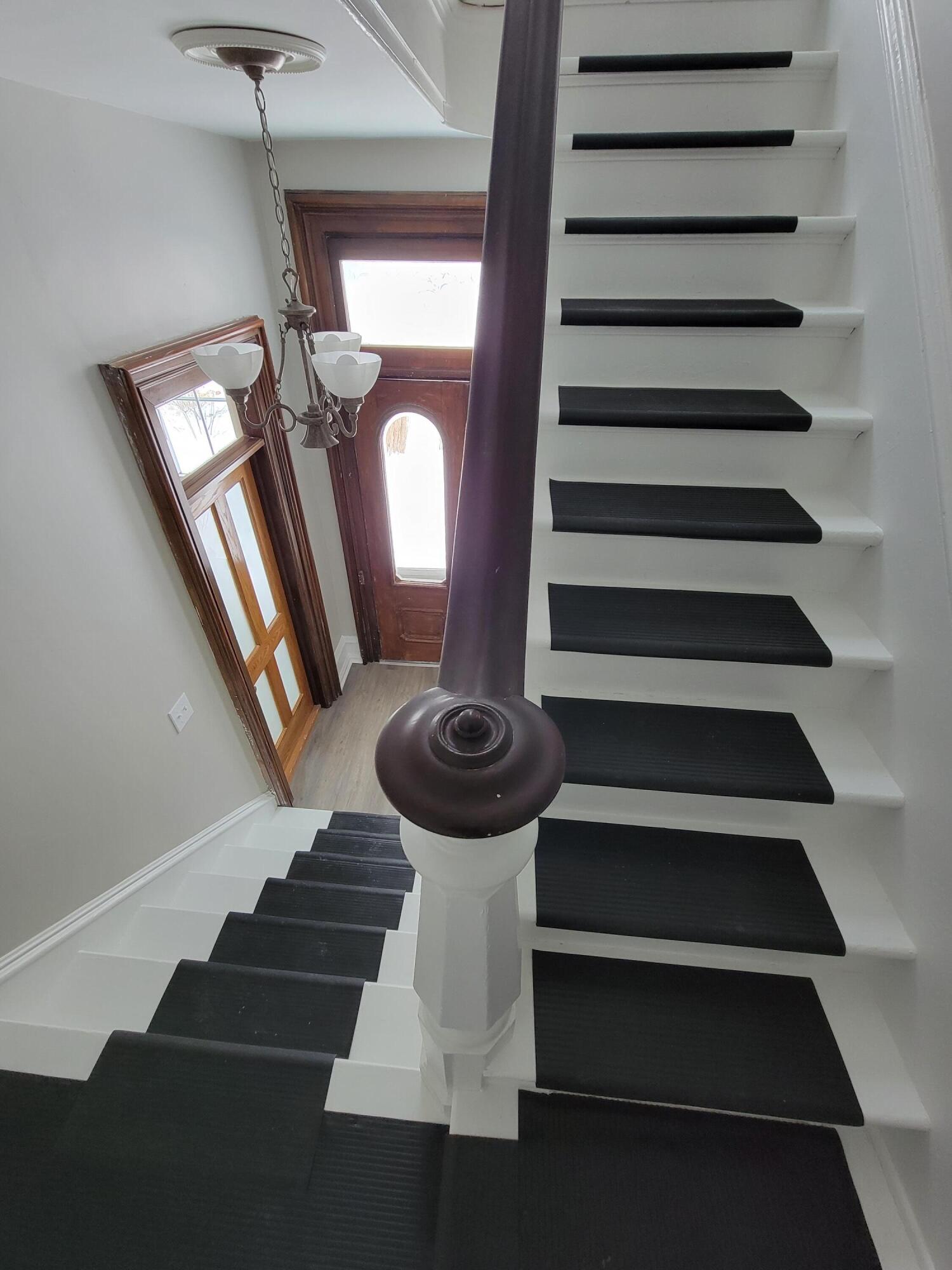 418 2nd Street, Unit 2 Manistee, MI 49660 - Photo 2 of 20 (2) 418 2nd Apt 2 Stairs