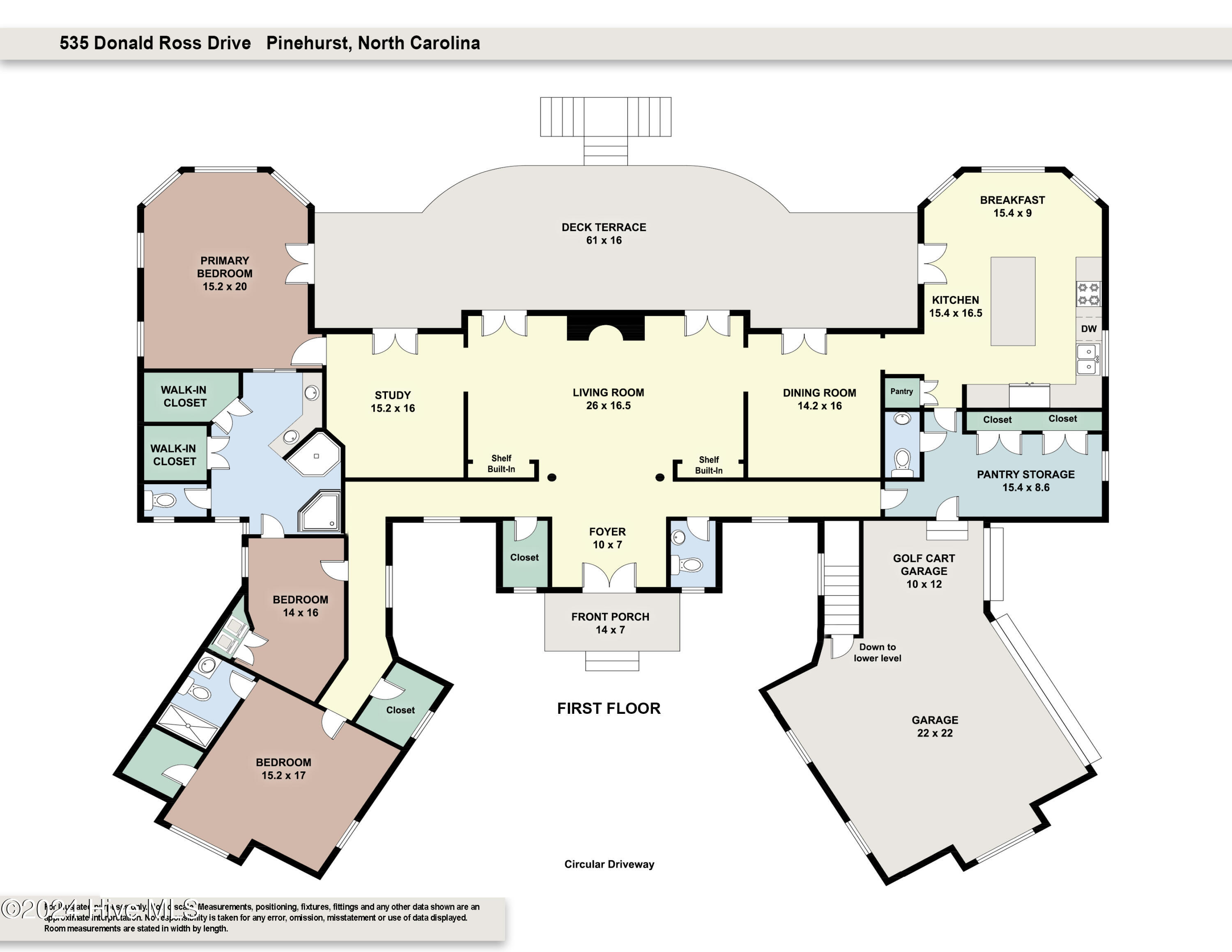 535 Donald Ross Drive Pinehurst, NC 28374 - Photo 47 of 48 535_DonaldRoss_floorplan