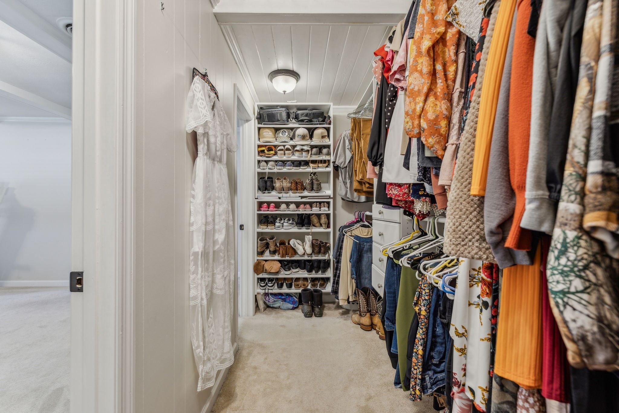 635 Cane Creek Road Hohenwald, TN 38462 - Photo 34 of 71 a view of walk in closet with clothes