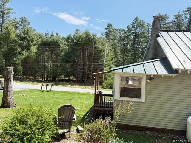 26 Woods Road Barryville, NY 12719 - Photo 29 of 34 a view of a garden with a slide