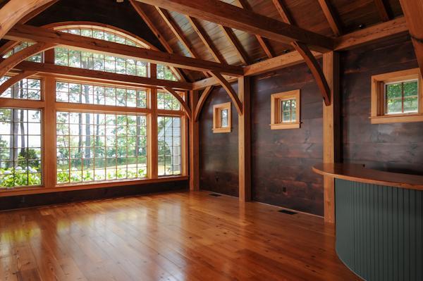 70 Vineyard Road Cotuit, MA 02635 - Photo 6 of 15 a view of empty room with wooden floor and fan