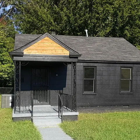 a view of front door