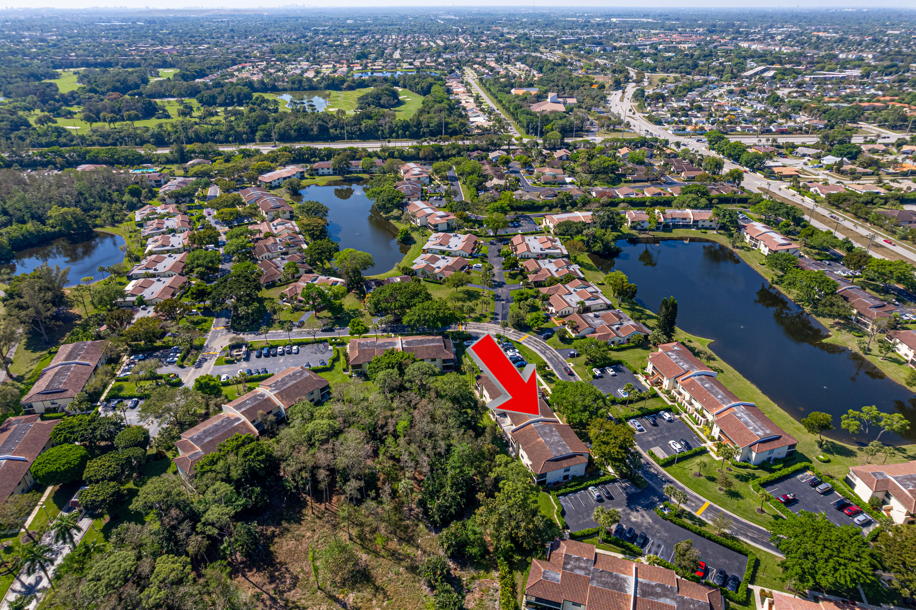 21864 Arriba Real, Unit 3E Boca Raton, FL 33433 - Photo 2 of 32 an aerial view of city