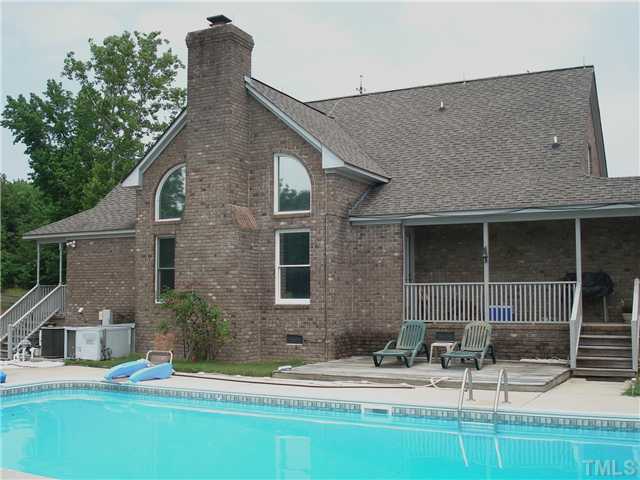 Nice deck and patio area surrounding the pool.....great place for relaxing and a dip in the pool!!!