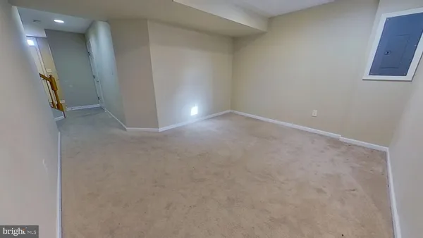 a view of empty room