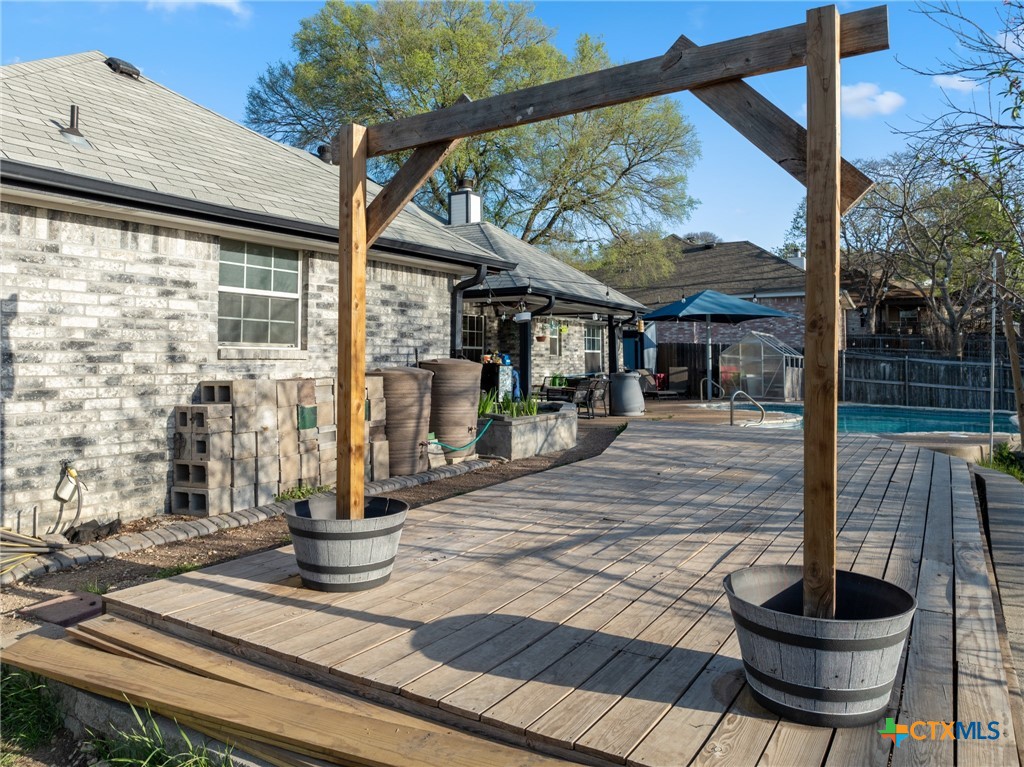 711 Mueller Street Copperas Cove, TX 76522 - Photo 39 of 48 a view of a house with backyard and sitting area