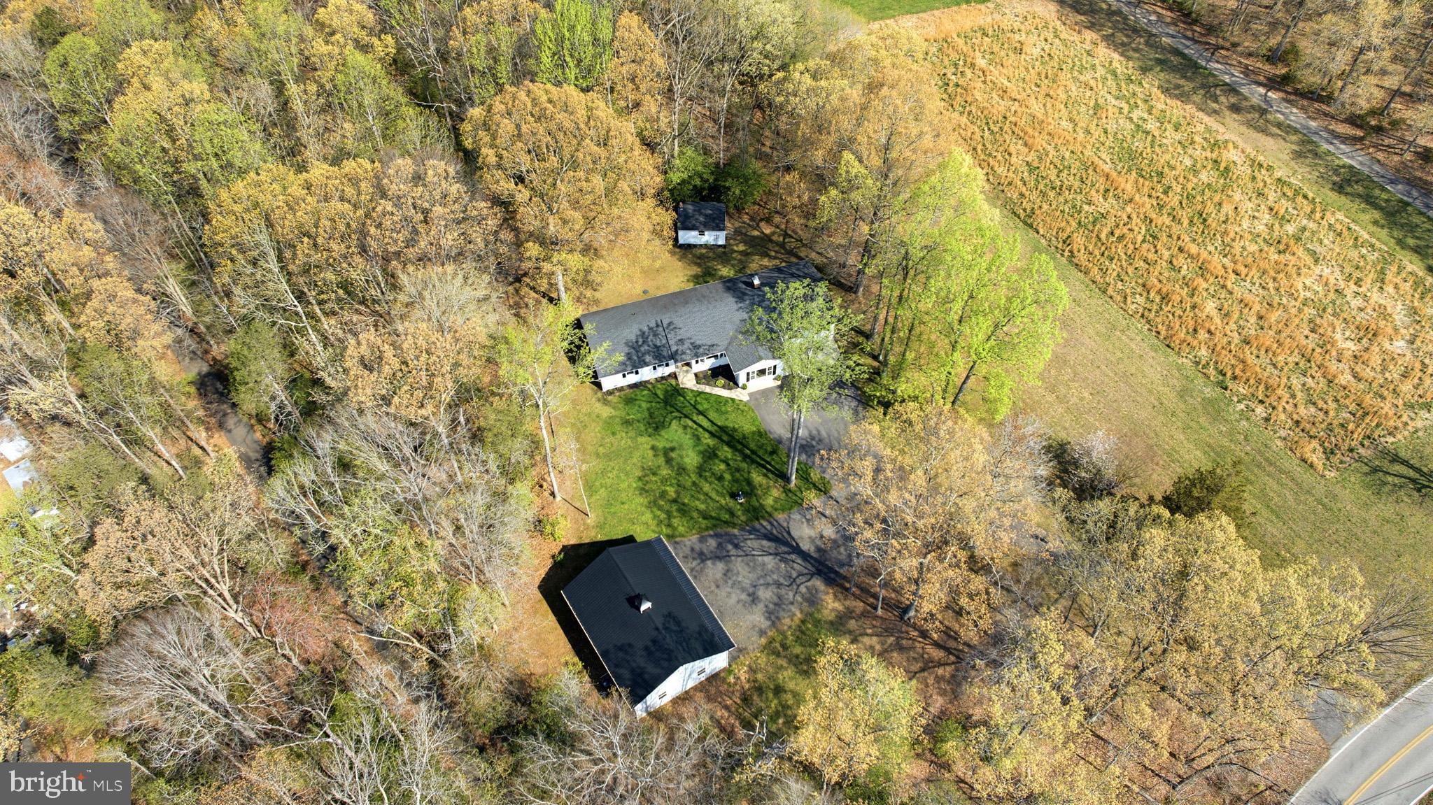7219 Carrico Mill Road Hughesville, MD 20637 - Photo 39 of 41 a view of a yard with plants and wooden fence