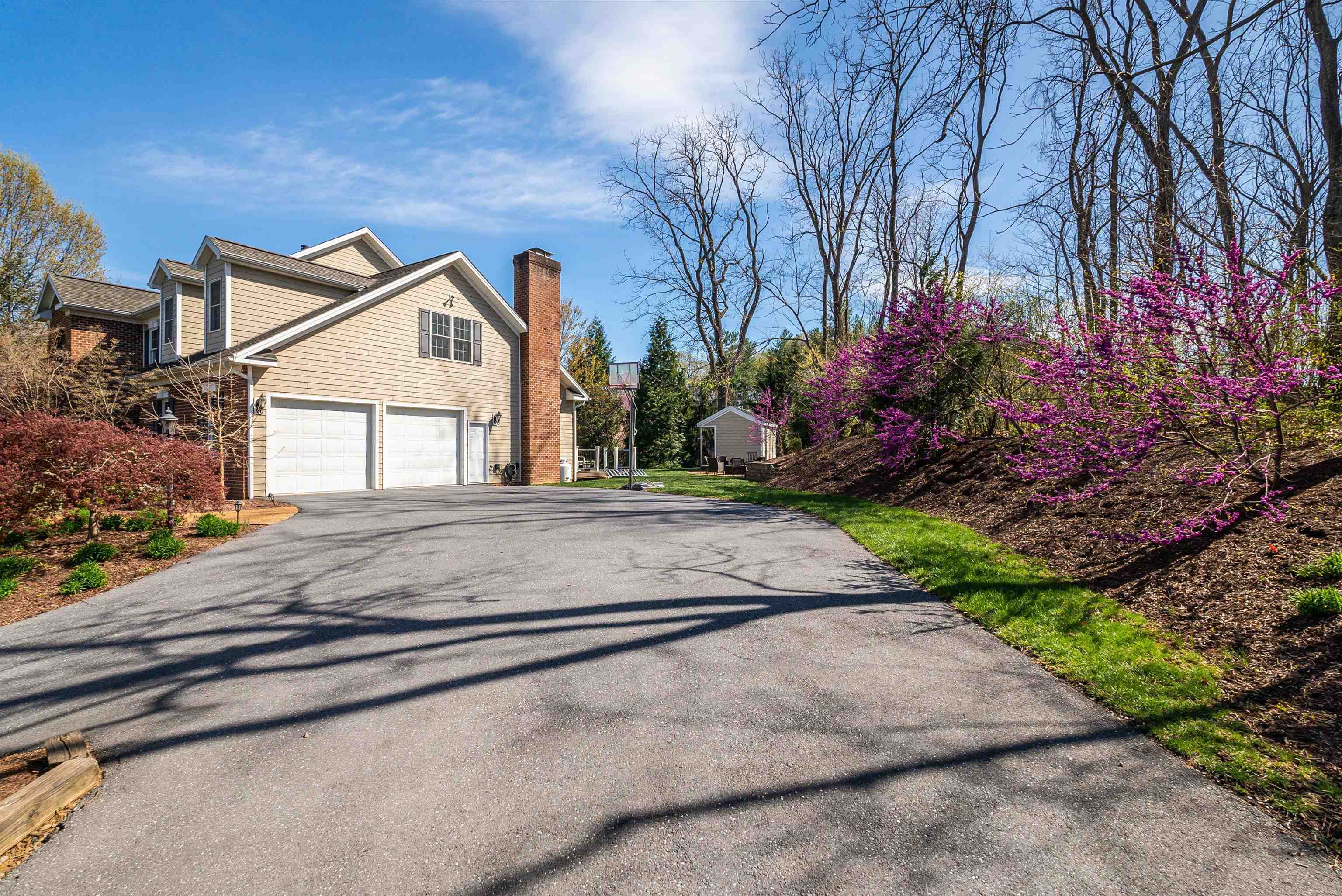 3525 Traveler Road Harrisonburg, VA 22801 - Photo 20 of 72 a front view of a house with a yard and garage