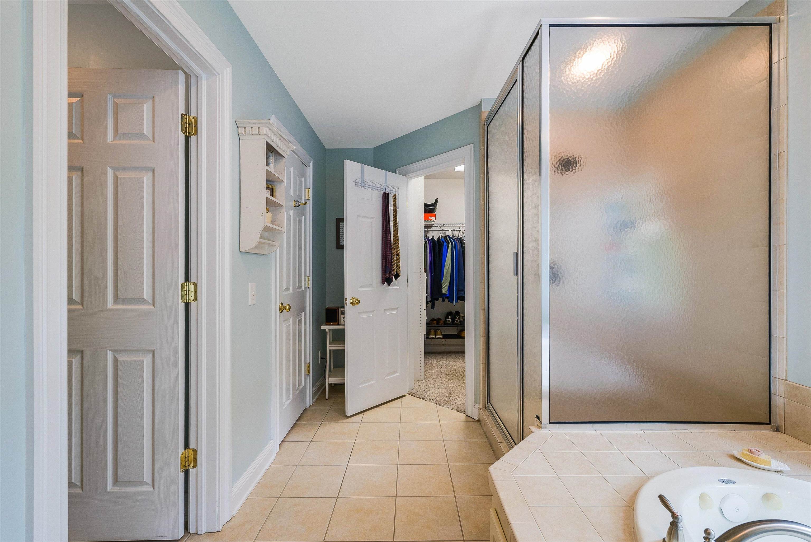 3525 Traveler Road Harrisonburg, VA 22801 - Photo 45 of 72 a bathroom with a shower and a toilet