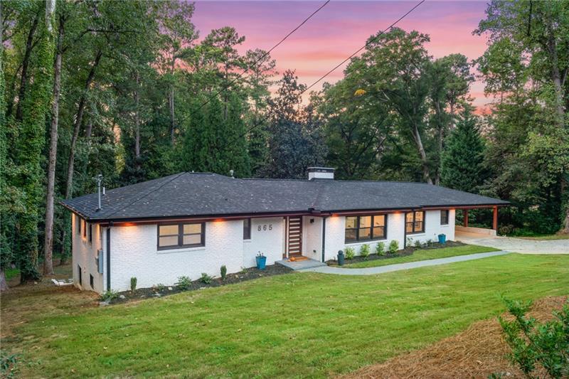 865 Moores Mill Road Northwest Atlanta, GA 30327 - Photo 1 of 1 Total Renovation Inside and Out in Western Buckhead. High end finishes create this Mid-Century showplace that you've got to see to really appreciate! Priced at appraised value!