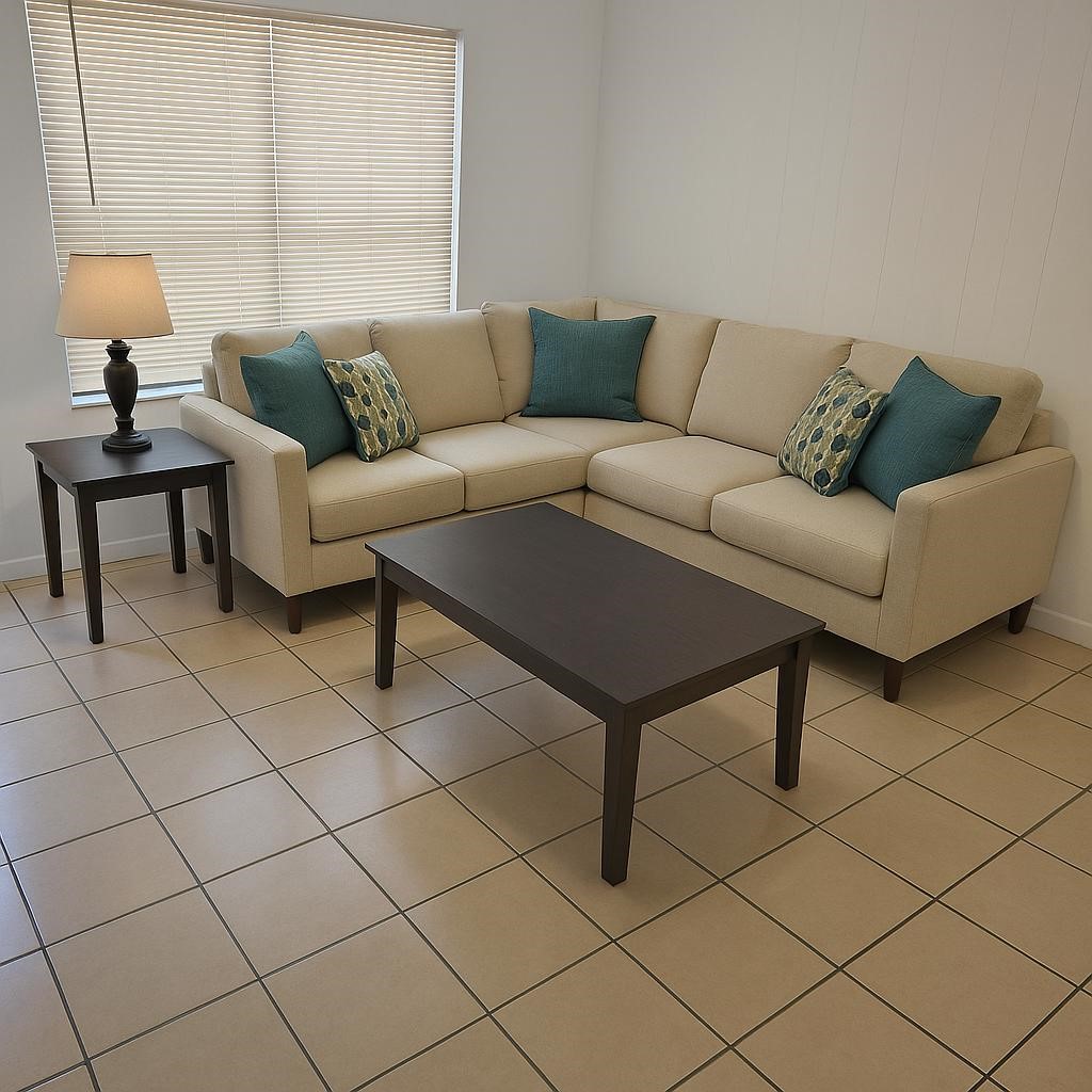 600 Hilliard Street, Unit 2 Conroe, TX 77301 - Photo 6 of 21 a living room with furniture and a lamp
