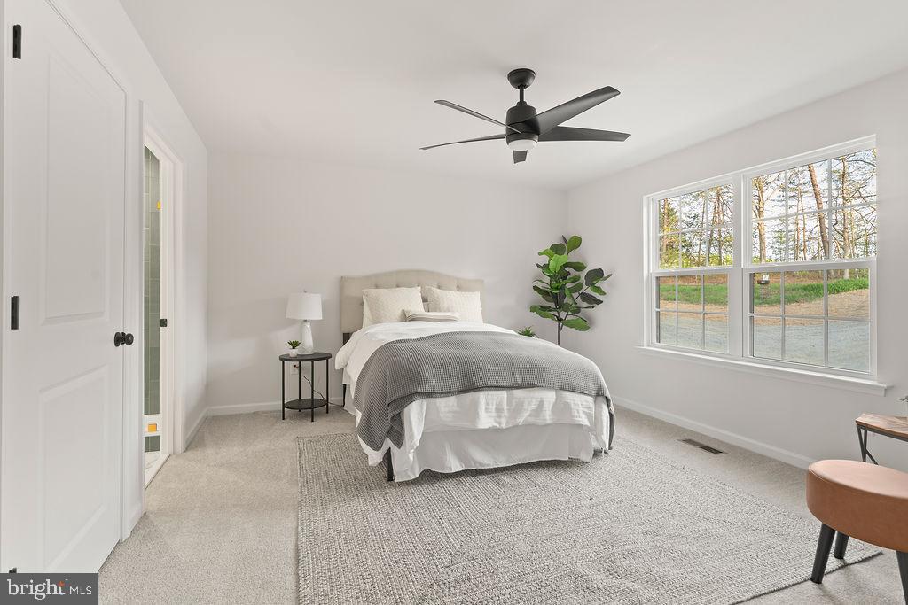 729 Vawter Corner Road Louisa, VA 23093 - Photo 17 of 50 a bedroom with a bed and a window