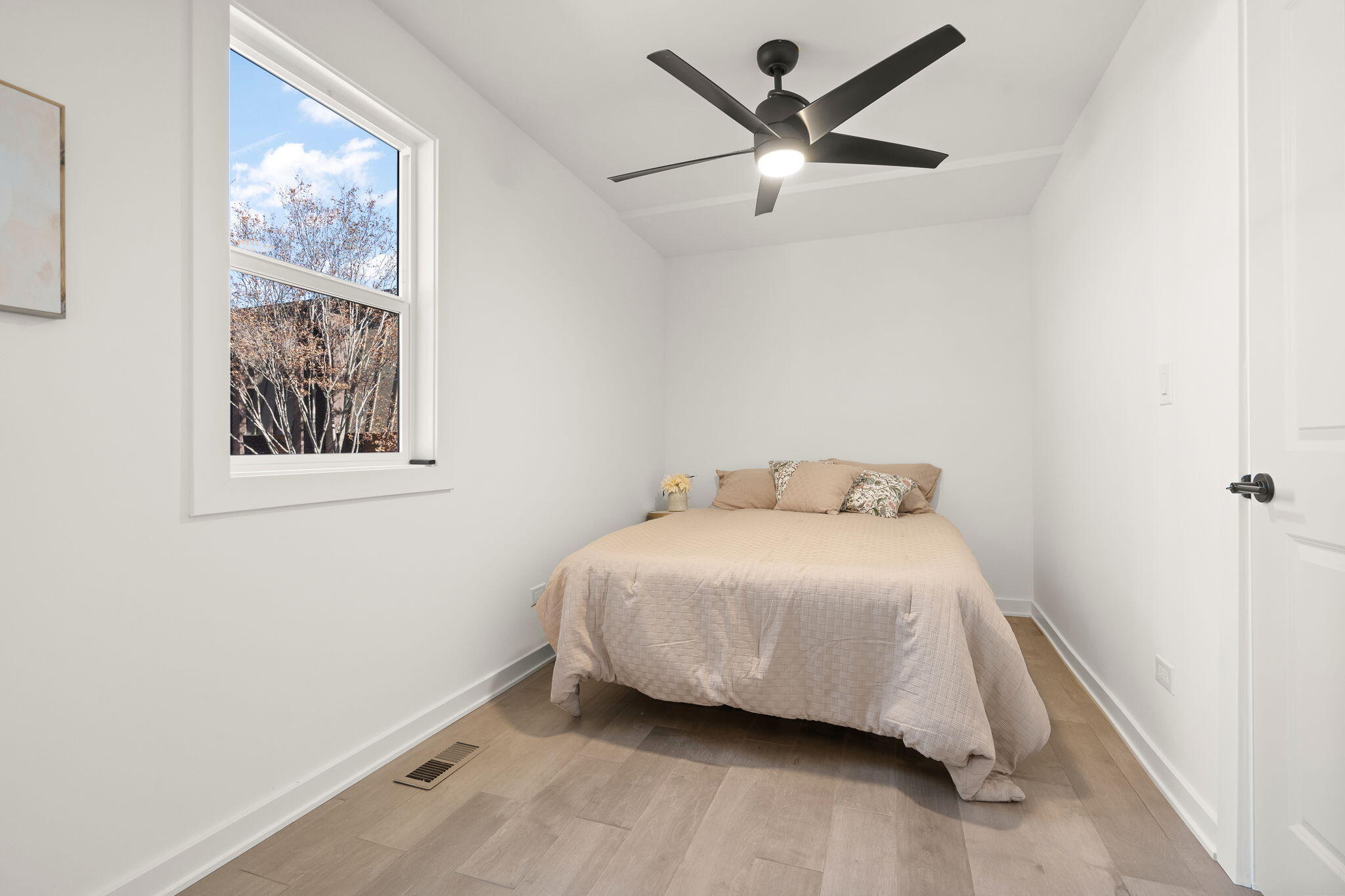 2017 Clark Street Whiting, IN 46394 - Photo 13 of 37 a bedroom with a bed and a window