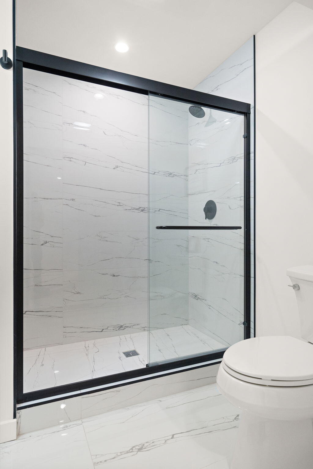 2017 Clark Street Whiting, IN 46394 - Photo 23 of 37 a bathroom with a shower and a toilet