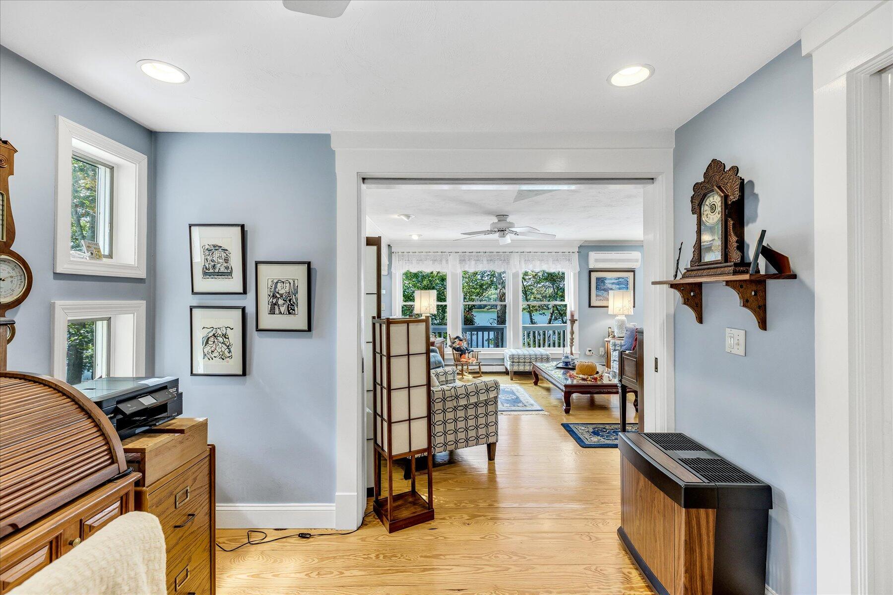 248 Wheeler Road Mashpee, MA 02649 - Photo 23 of 76 a view of a livingroom with furniture and a flat screen tv