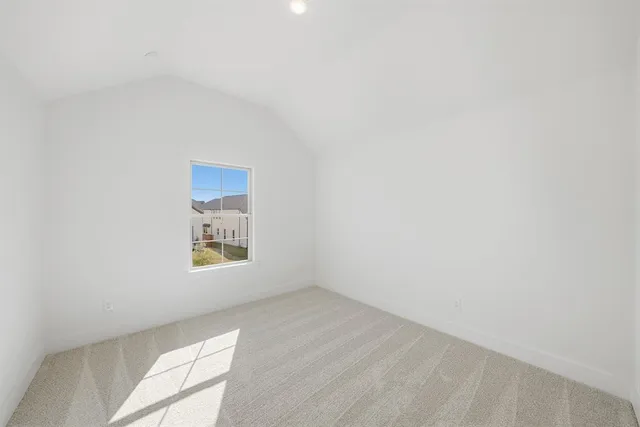 a view of a backyard with garden