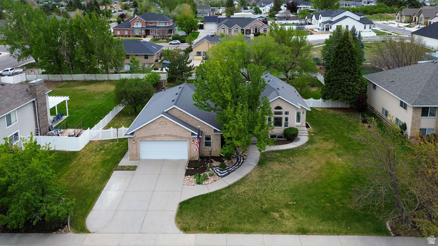 875 East 1300th Street North Mapleton, UT 84664 - Photo 64 of 65 Aerial perspective of suburban area