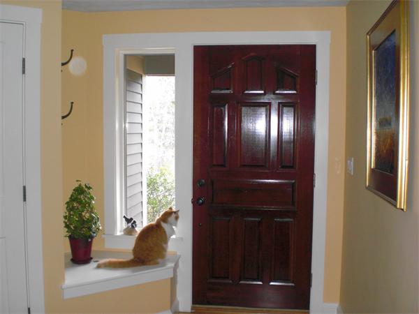 9 Bray Street Gloucester, MA 01930 - Photo 3 of 19 a view of entryway with a potted plant