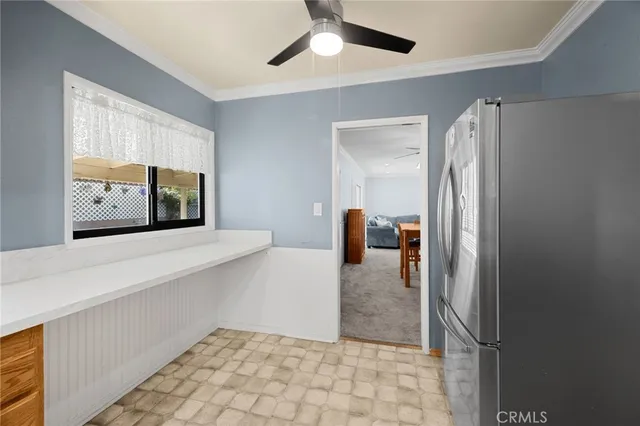 a view of a hallway with a elevator