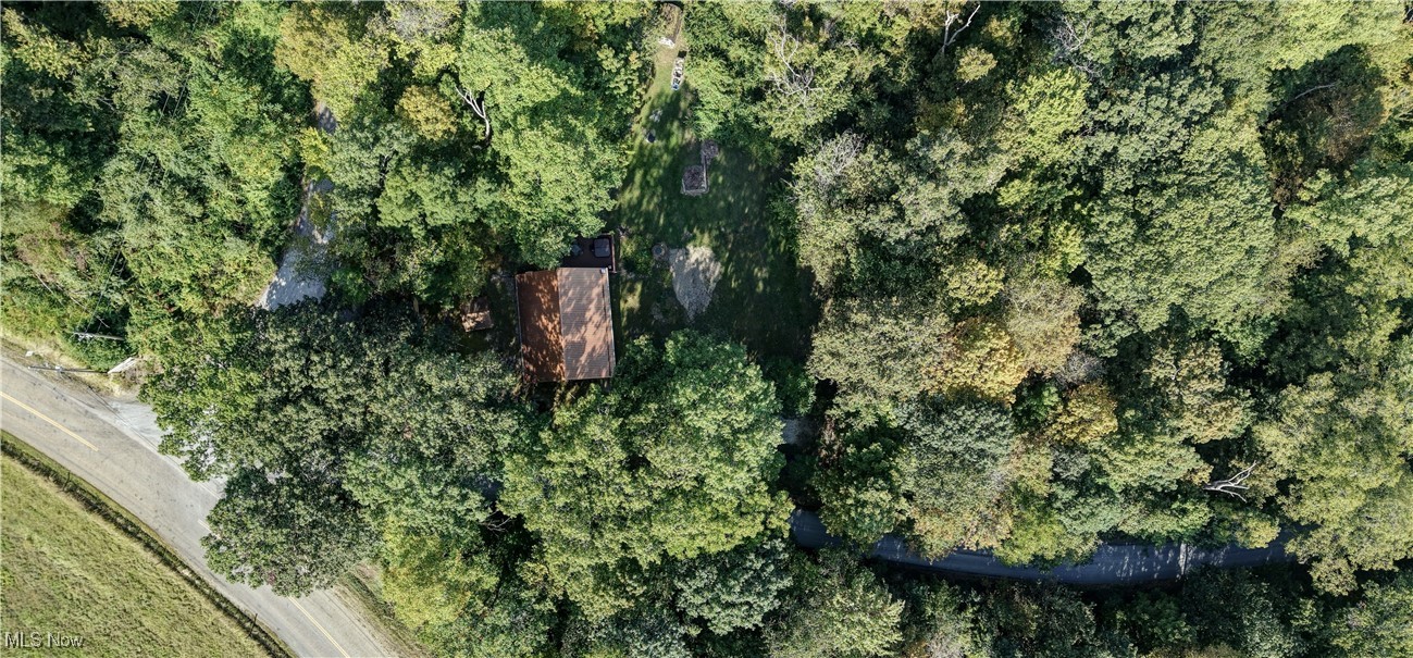 2227 Elk Road Southwest Carrollton, OH 44615 - Photo 13 of 40 Aerial overview of property's location featuring a forest