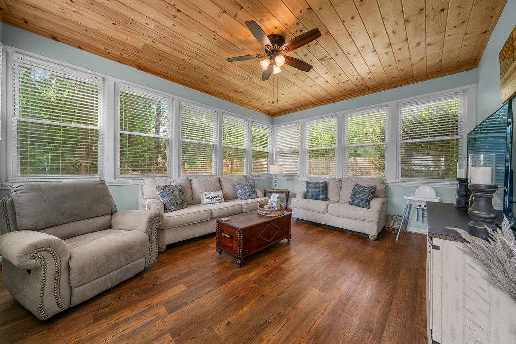 45 Highlander Trail Southwest Rome, GA 30165 - Photo 17 of 32 a living room with furniture and a large window