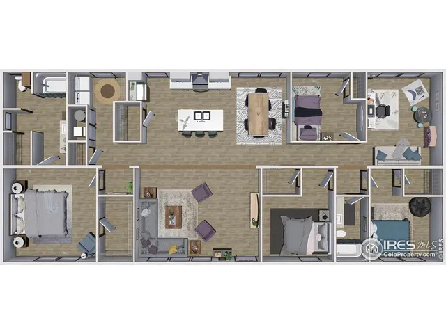 a front view of a building