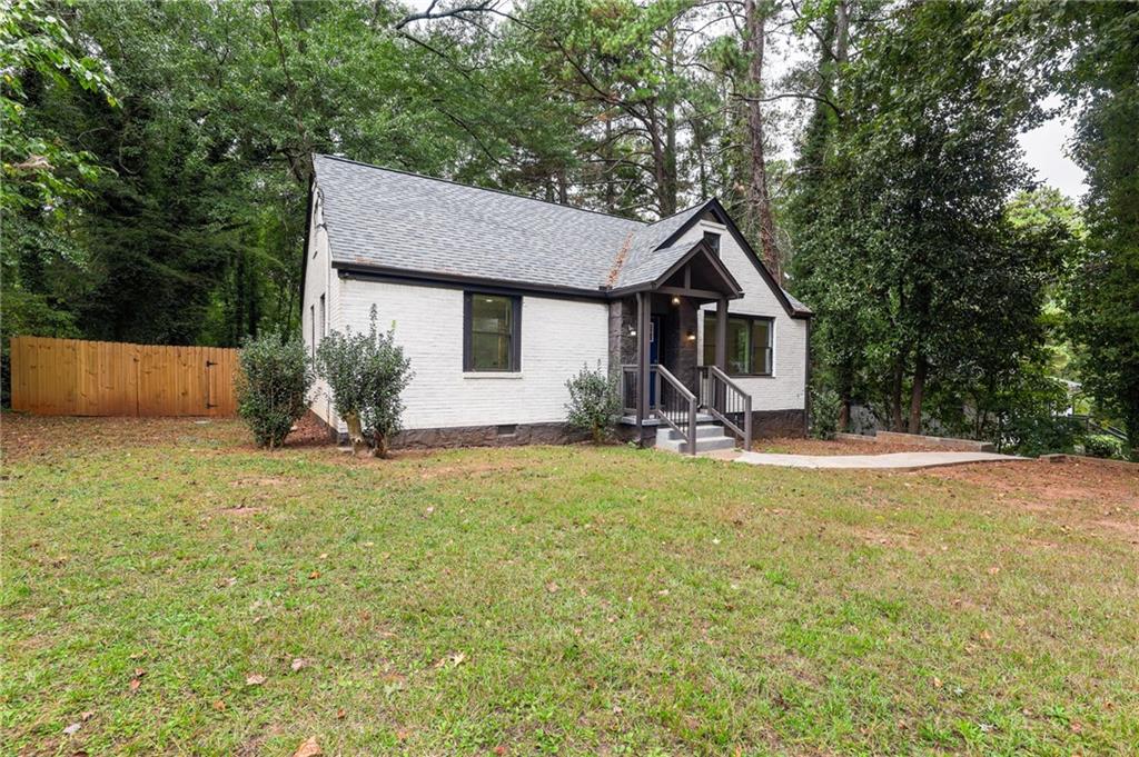 1767 Line Street Decatur, GA 30032 - Photo 25 of 26 a house view with a garden space