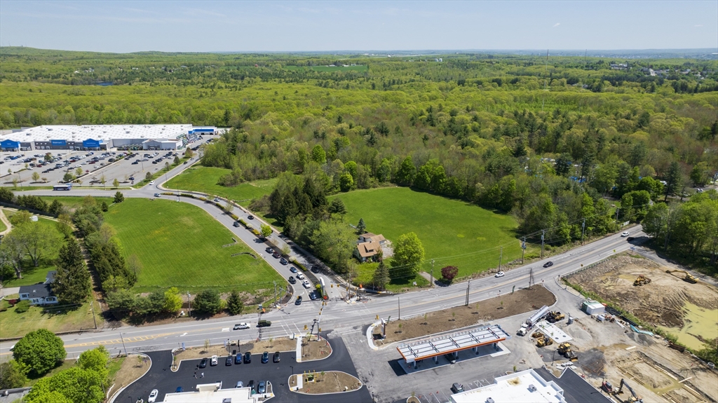 Multiple Multiple Main Street Leicester, MA 01524 - Photo 4 of 8 an aerial view of a