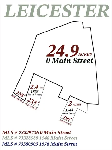 $4,790,000 | Multiple Multiple Main Street, Leicester, MA 01524