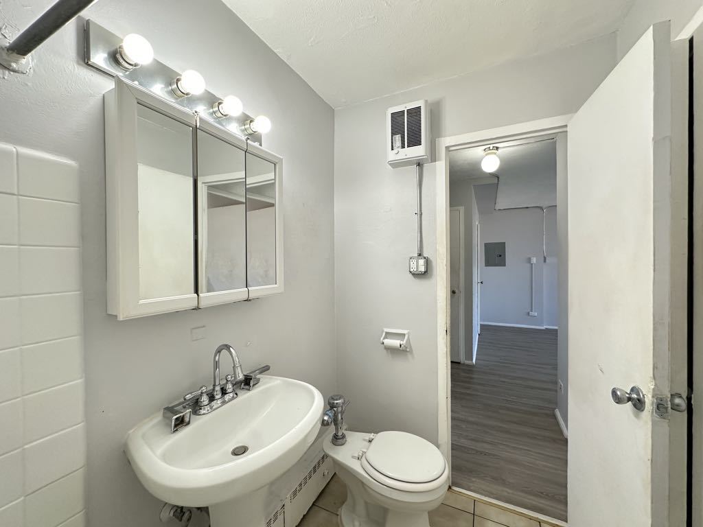7333 North Ridge Boulevard, Unit 510 Chicago, IL 60645 - Photo 20 of 21 a bathroom with a sink a toilet and shower