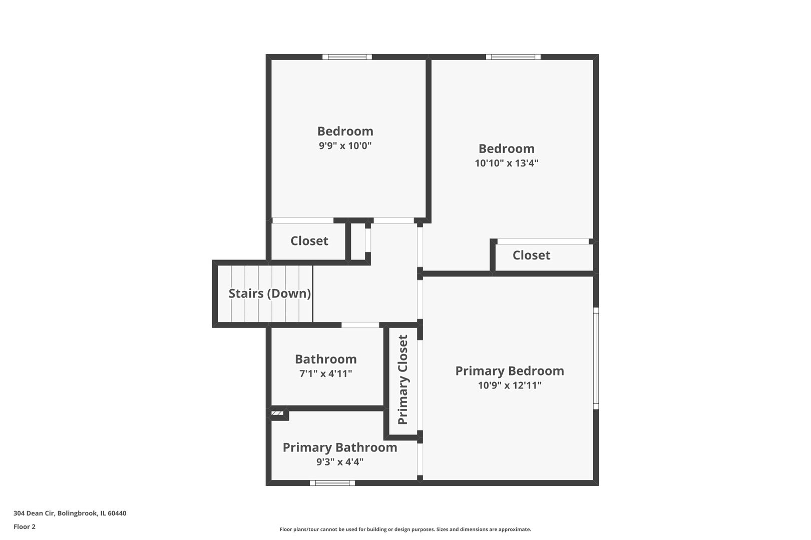 304 Dean Circle Bolingbrook, IL 60440 - Photo 23 of 23 a picture of a bench in a white building