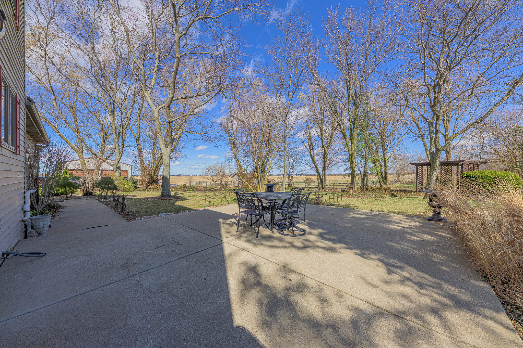 13161 Stateline Road Cedar Lake, IN 46303 - Photo 20 of 30 a view of a park with bench and trees