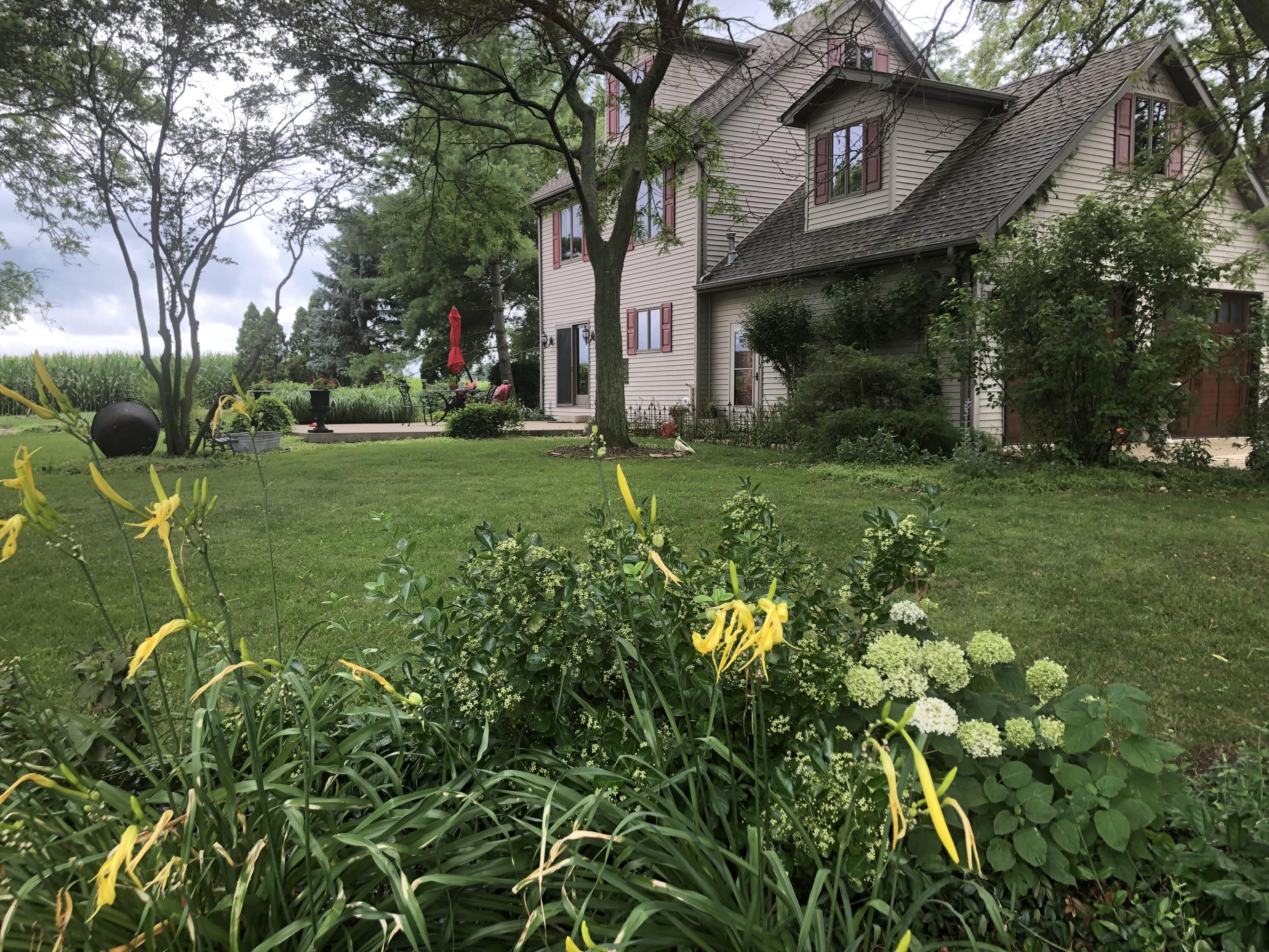 13161 Stateline Road Cedar Lake, IN 46303 - Photo 29 of 30 a view of a house with a yard and tree s