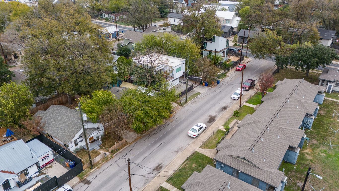 2404 Santa Rita Street Austin, TX 78702 - Photo 24 of 27 Aerial view of residential area