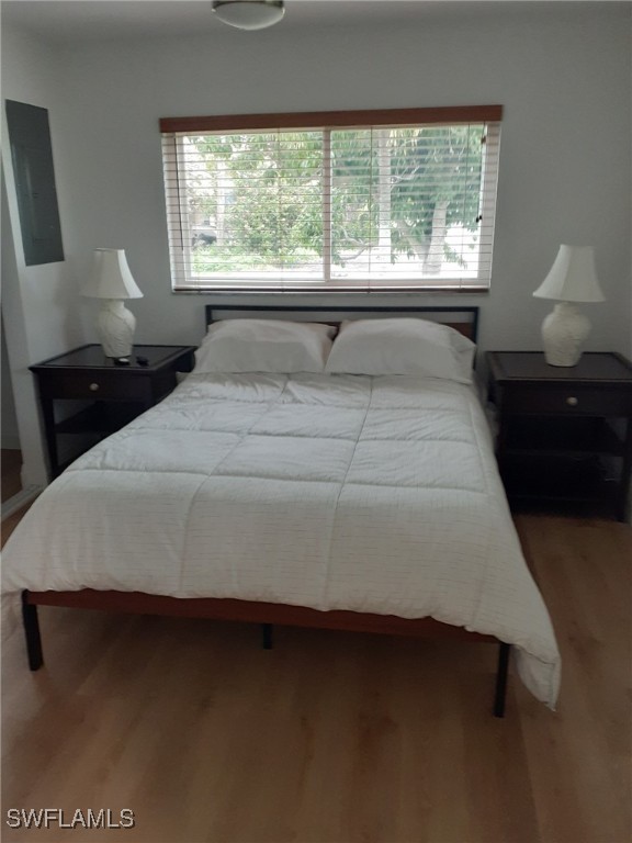 2585 Third Street Matlacha, FL 33993 - Photo 8 of 16 a bedroom with a bed and window