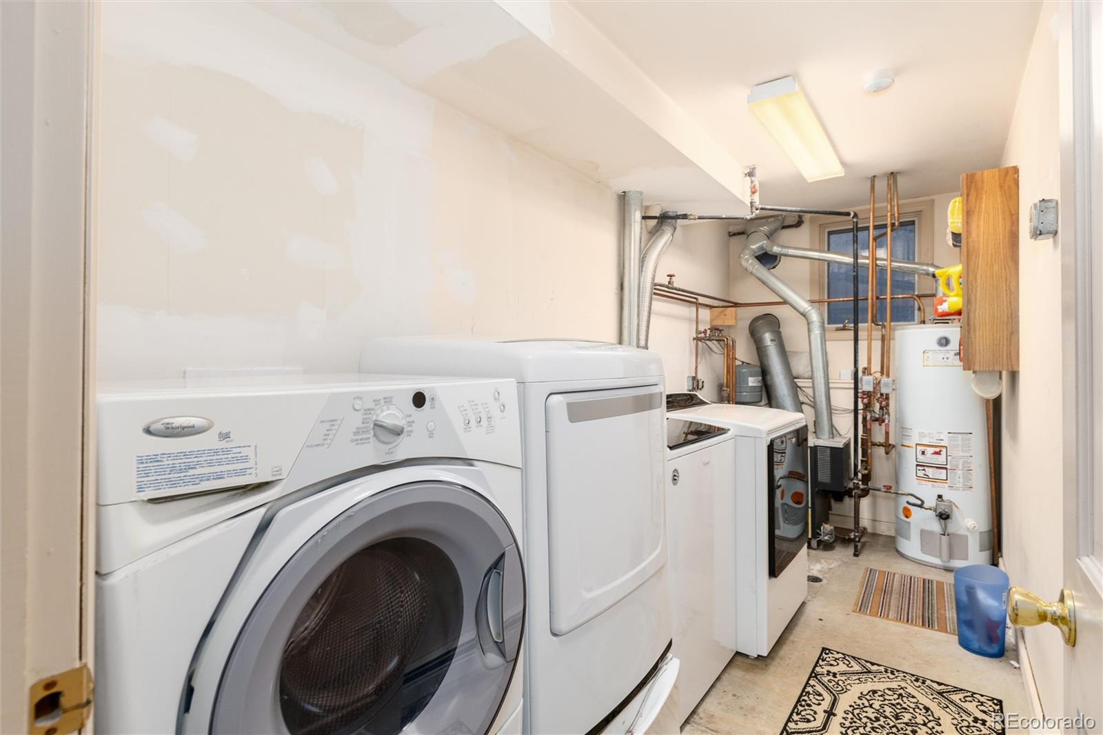 200 Rose Street Georgetown, CO 80444 - Photo 34 of 43 a view of a storage & utility room with washer and dryer