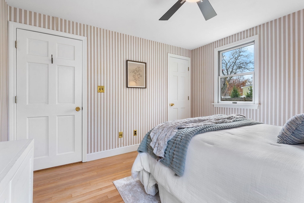 23 Yale Road Arlington, MA 02474 - Photo 19 of 37 a bedroom with a bed and a window