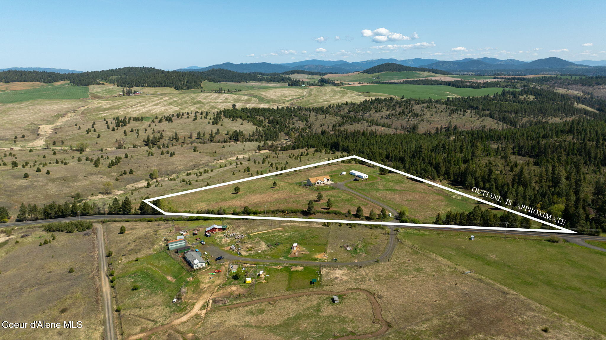 6035 West Conkling Road Worley, ID 83876 - Photo 71 of 72 5-web-or-mls-DJI_0739 outlined