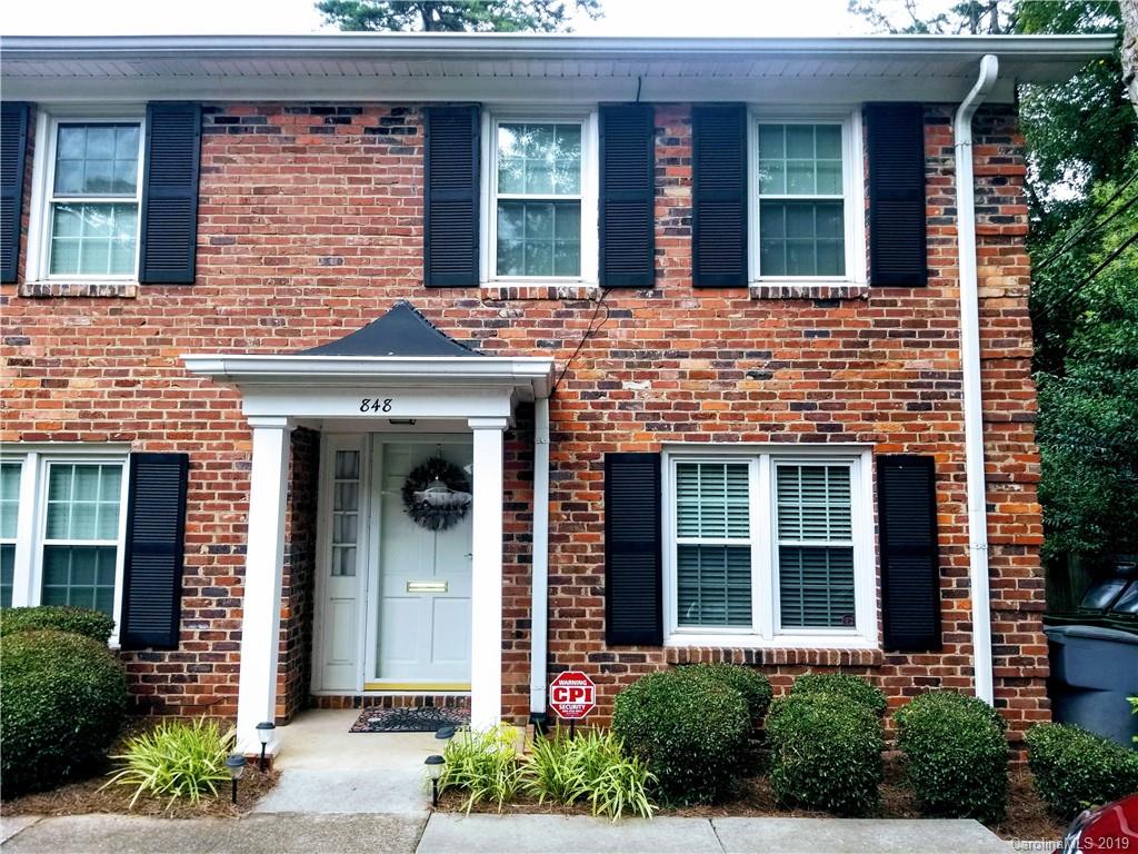 848 McAlway Road Charlotte, NC 28211 - Photo 1 of 9 front view of a brick house