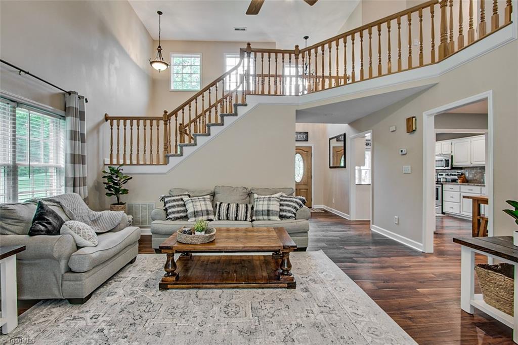 4398 Hoover Hill Road Trinity, NC 27370 - Photo 4 of 38 High ceilings and open flow