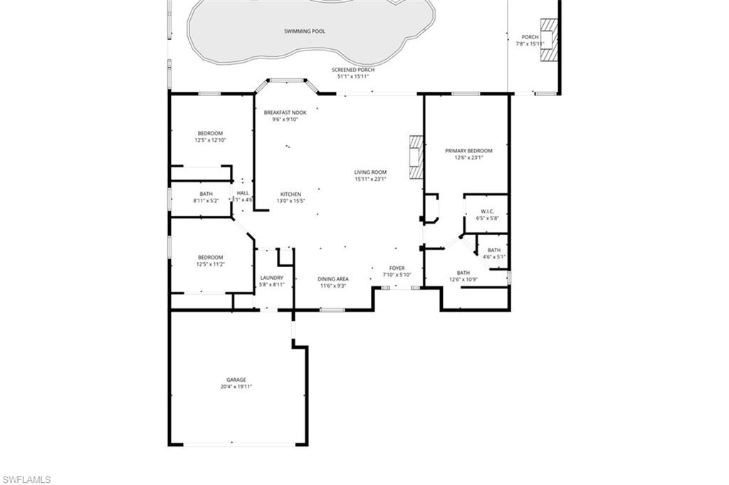 3700 Kent Drive Naples, FL 34112 - Photo 28 of 31 a picture of floor plan