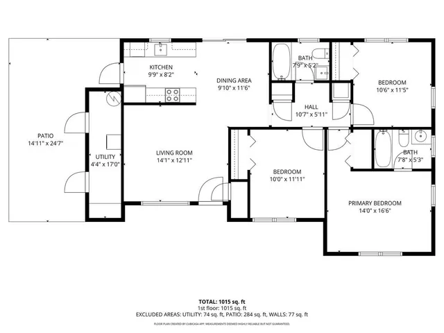 $1,700 | 1707 Hall Drive, Tallahassee, FL 32303