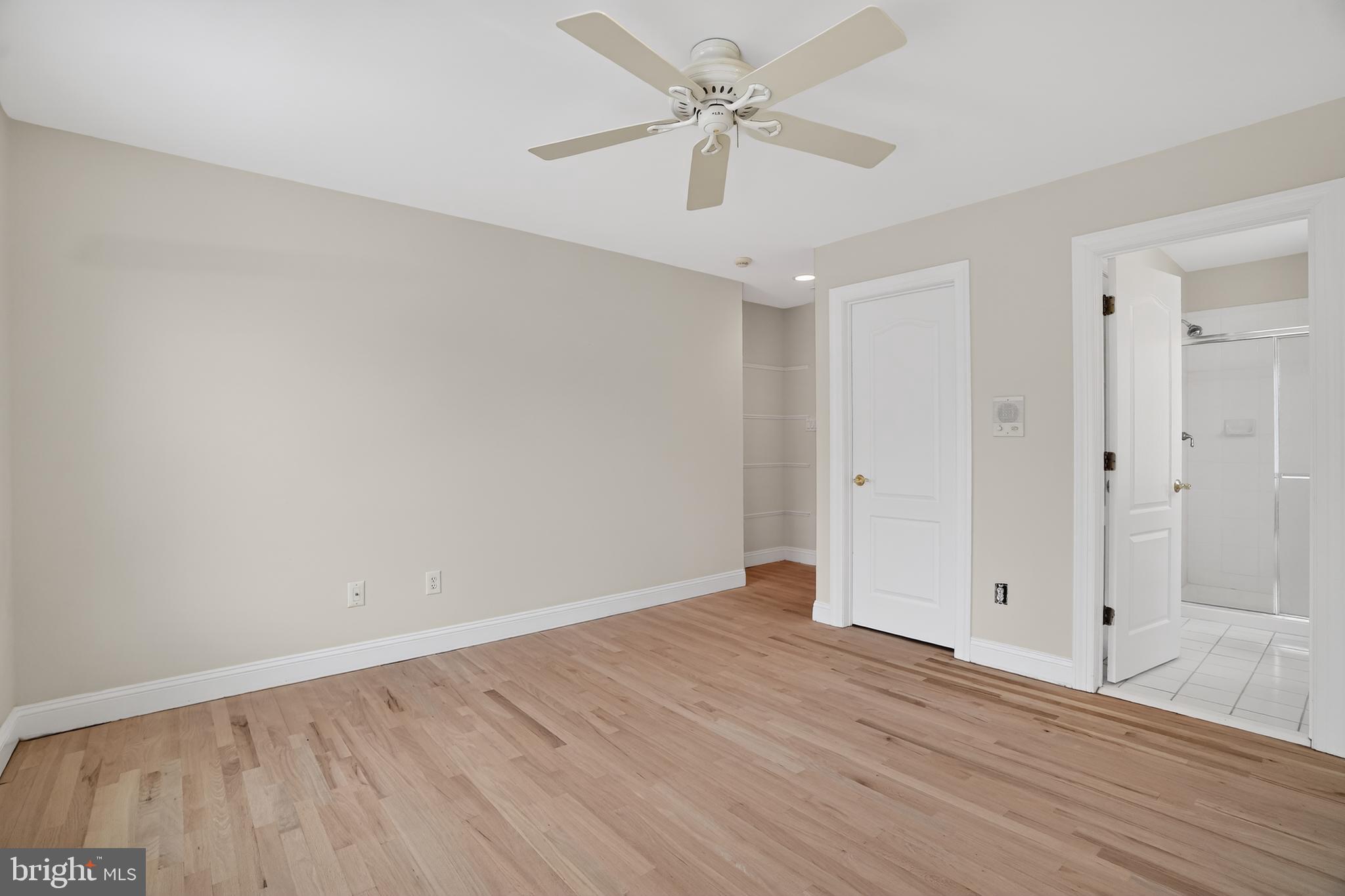 35 Stanwyck Road Mount Laurel, NJ 08054 - Photo 37 of 89 an empty room with wooden floor and ceiling fan