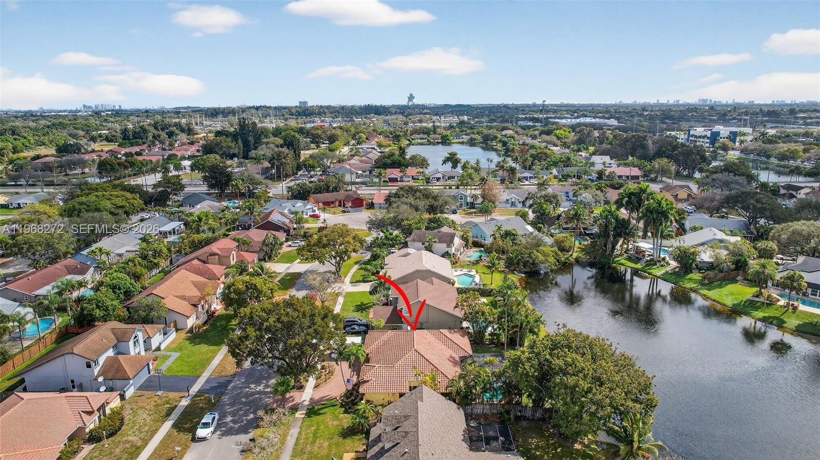 8740 Southwest 56th Place Cooper City, FL 33328 - Photo 51 of 54 an aerial view of multiple house