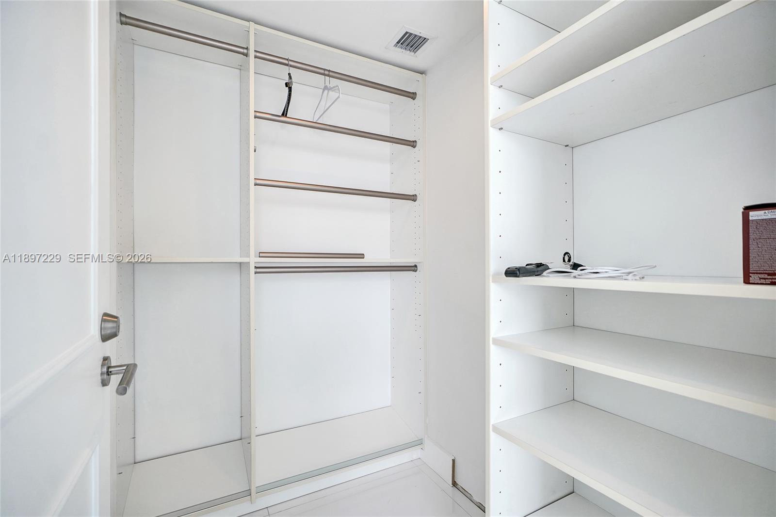 495 Brickell Avenue, Unit 2301 Miami, FL 33131 - Photo 32 of 61 a close view of closet