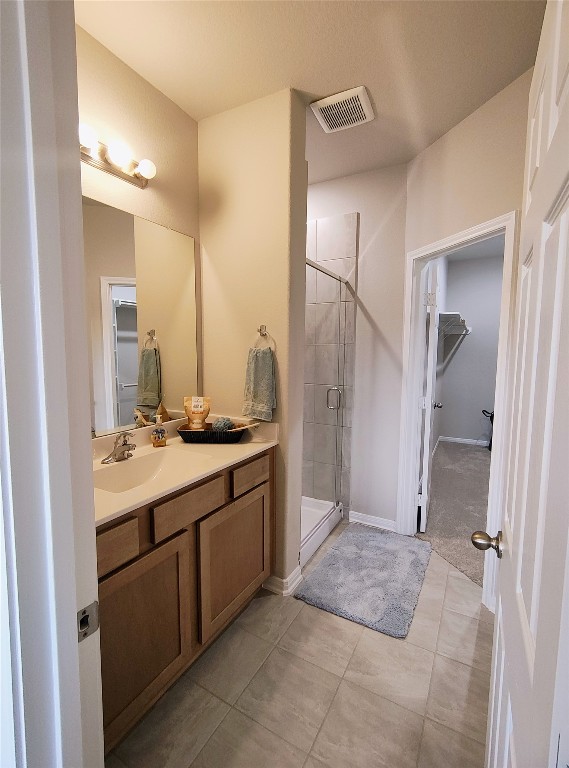 1354 Mixander Way La Porte, TX 77571 - Photo 19 of 21 a bathroom with a double vanity sink mirror and shower