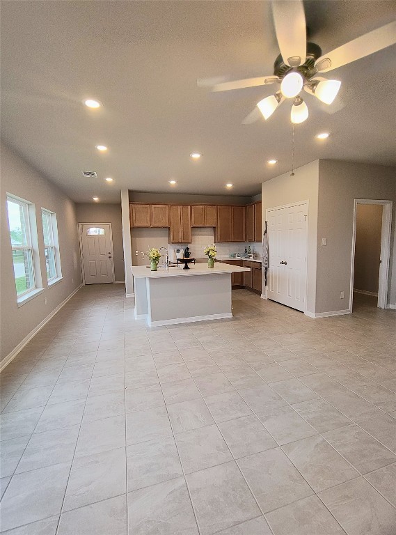 1354 Mixander Way La Porte, TX 77571 - Photo 21 of 21 a view of a kitchen with a sink and a stove top open kitchen view