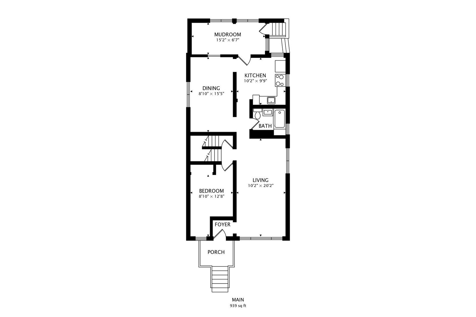 2023 North Kedvale Avenue Chicago, IL 60639 - Photo 17 of 18 a picture of a floor plan