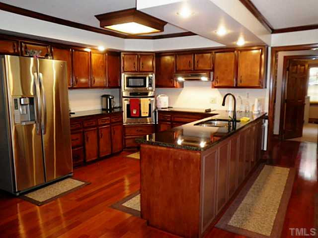 800 Thatcher Way Raleigh, NC 27615 - Photo 8 of 25 Look at this large kitchen with 2 pantrys!