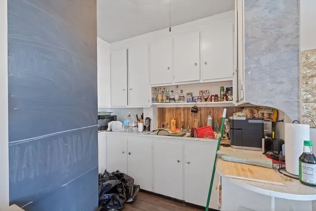 a room with storage and utility